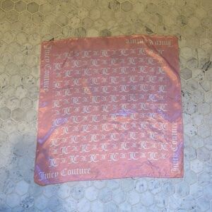 Juicy Couture silk scarf
